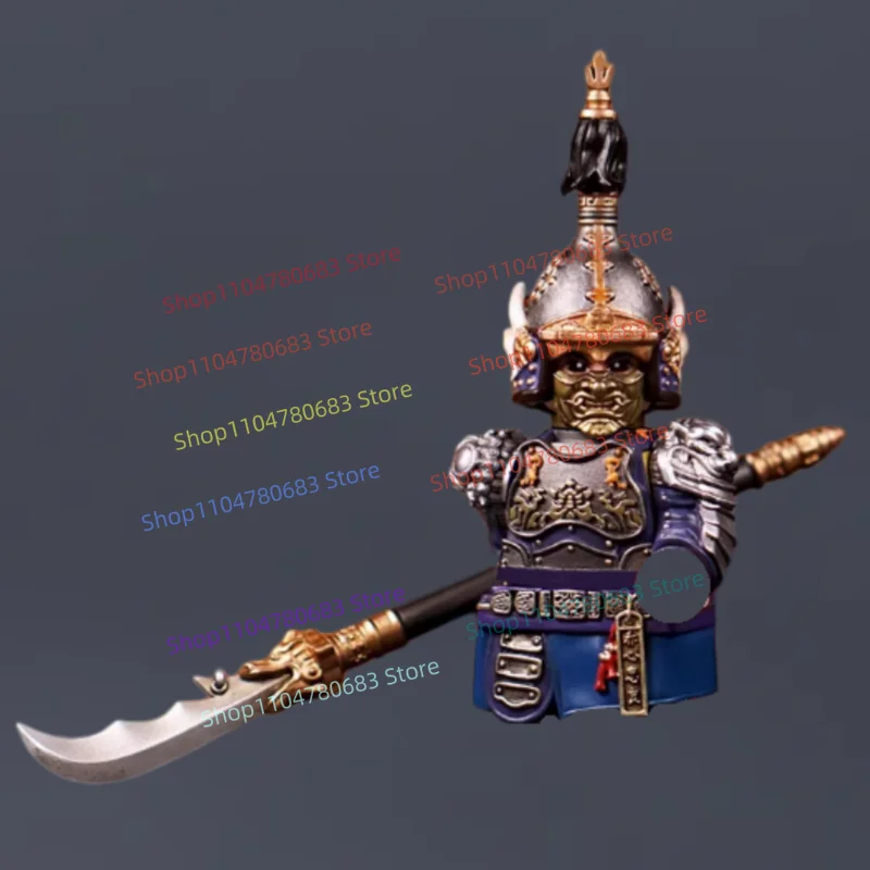 

MOC Building Blocks Mini Figure The Masked Warrior Assembly Model Display Piece Anime Cartoon Toy Decorative Gift Collectible
