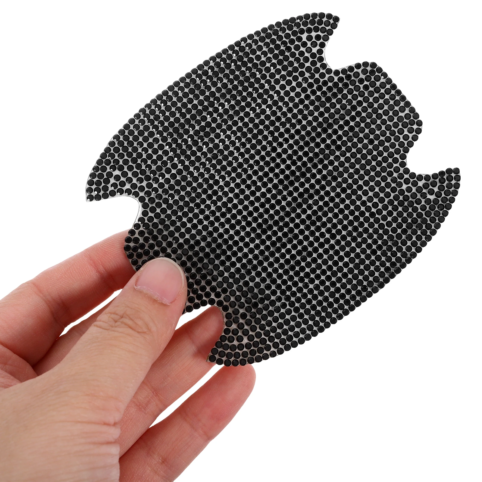 8pcs Car Handle Protector Set Rhinestone Glitter Scratch Resistant Door Bowl Stickers Auto Accessories Bling Car Door Guard