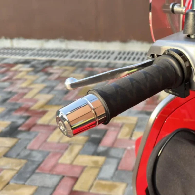 For Lambretta X250 X300 G350 J200 Bar Ends Cover Balance Sliders Motorcycle Heavy Handlebar Plug Grips Scooter Accessories