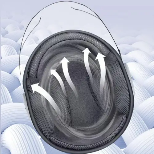 Imagen 2 del producto Gorro ligero para motocicleta, gorro de seguridad para patinete, dispositivo cálido y seguro, gorros cómodos para mujeres, viajes por carretera, adultos, hombres, montar