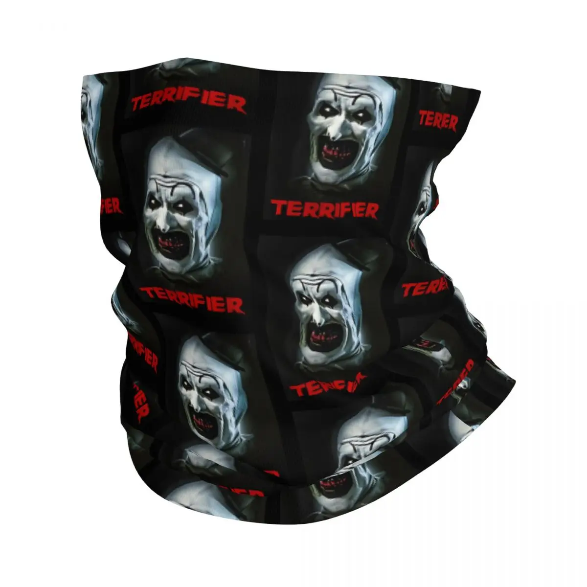 

Medium Horror Thin Bandana Neck Gaiter Terrifier Horror Films Wrap Scarf Headband Neck Cover