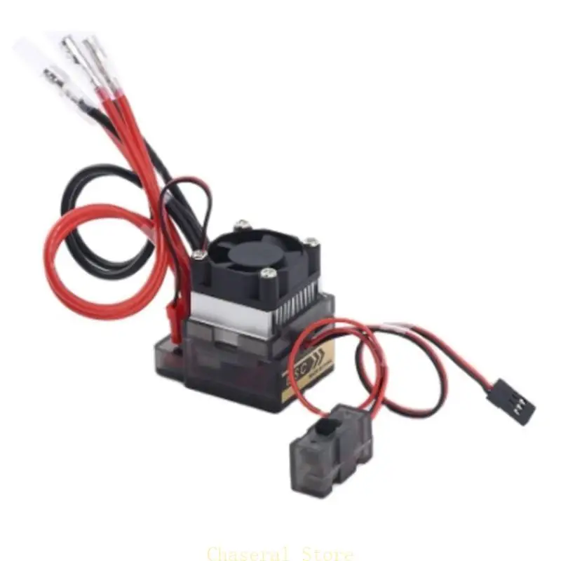 E7CE gebürstete Elektrogeschwindigkeit Controller Dual Way 7.2V-16V ESC 320A für RC-Auto-Tanks 380/540/550 Dual oder Einzelmotor