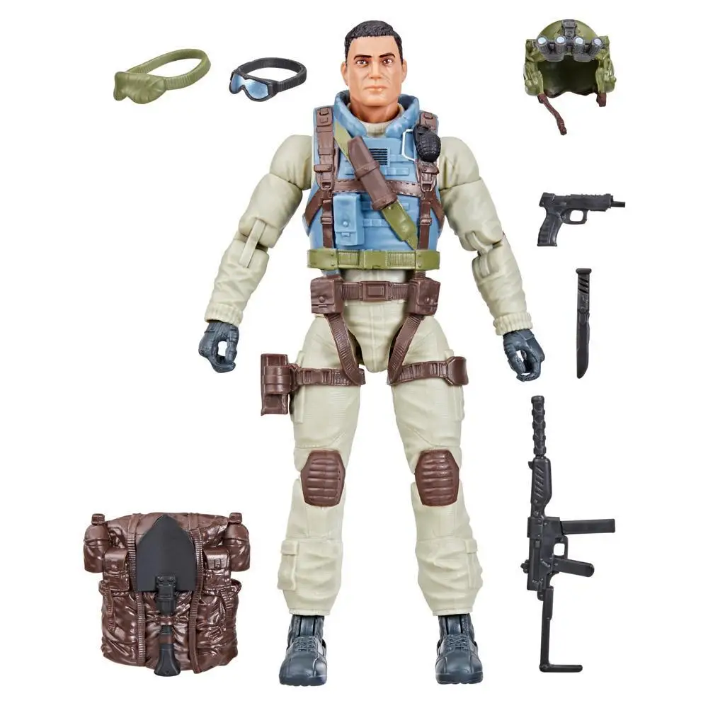 [In-Stock] Hasbro G.I. Joe Classified Series No.115 Airborne & No.117 Techno-Viper Nice 15 cm Action Solider Figure Model Toys