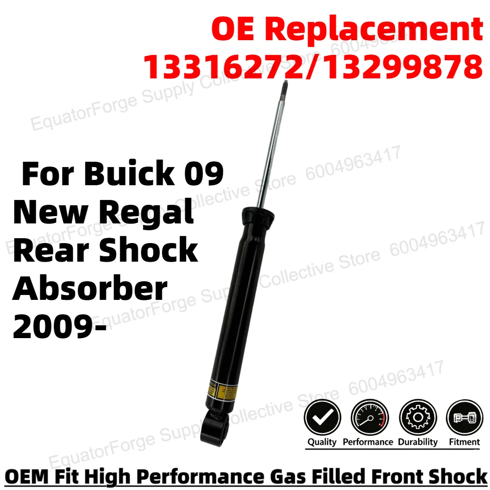

Comfortable Direct Fit High Stability Premium Durable Rear Shock Absorber for Buick 09 New Regal OE Number 13316272/13299878