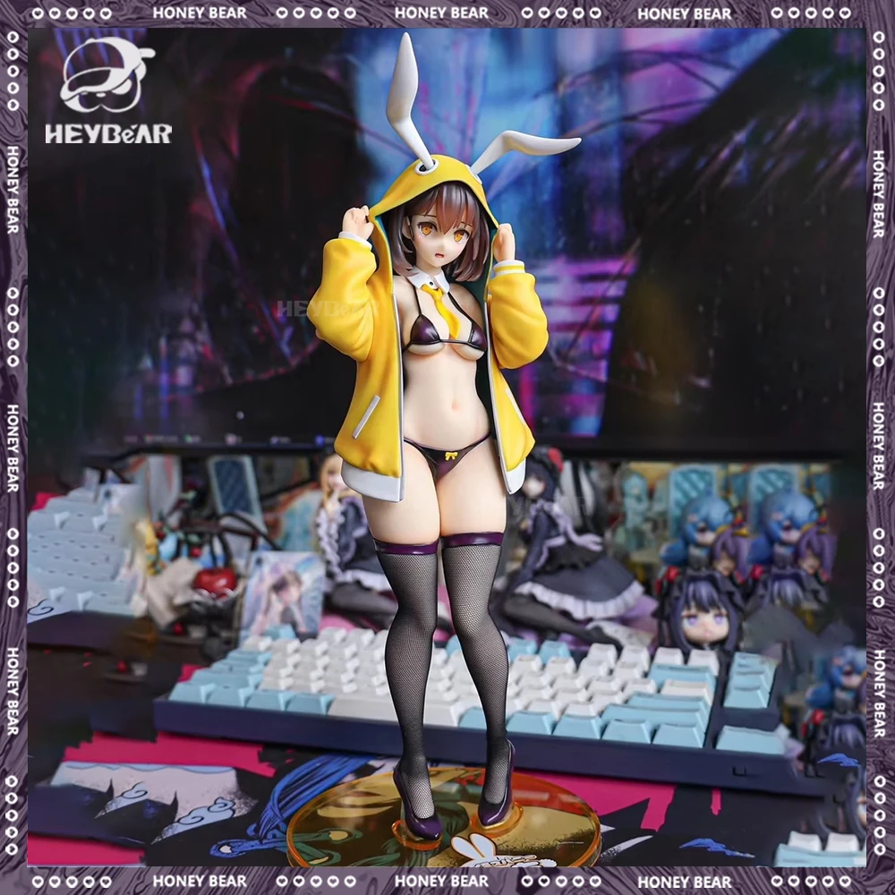 

In Stock Koikoi Girls Figure Shyness Bunny Hinata Figures Japanese Anime Pvc Action Figure Toy Game Collectible Model Doll Gifts
