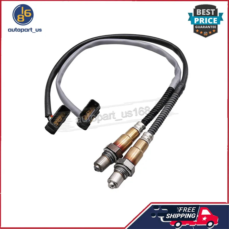 2Pcs 11787589121 11787589122 Up & Downstream Oxygen Sensor For BMW 228i 320i 320i xDrive 328i 428i 528i 528i xDrive X1 X3 X4 Z4