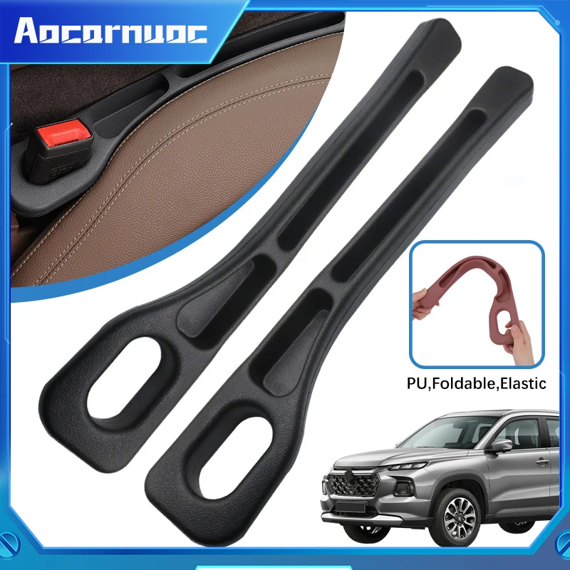 Car Seat Gap Filler Between Seats Crevice Decoration Interior Accessories For Suzuki Grand Vitara Escudo MK4 2015 2016 2017-2023