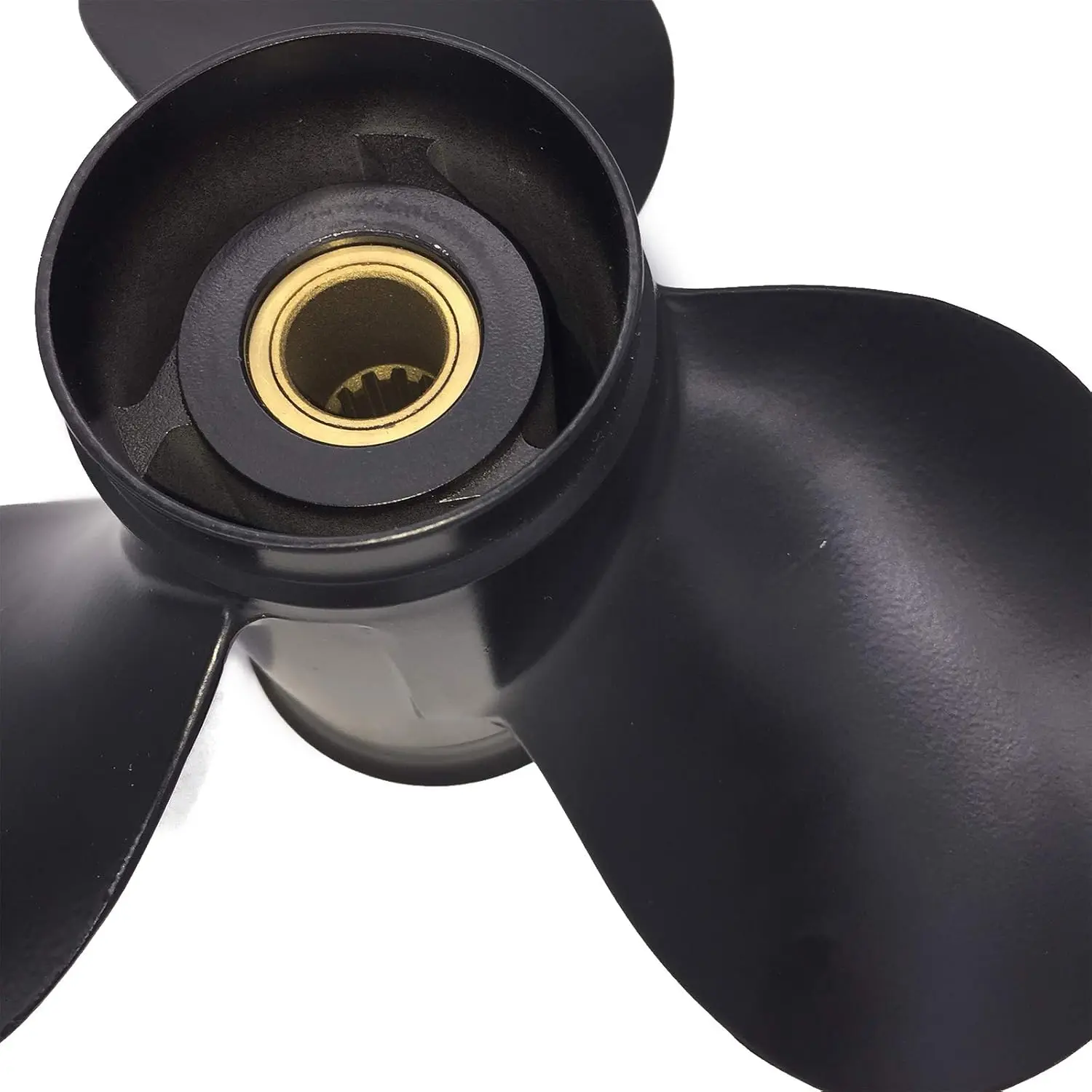 11 3/8x12 Aluminum Outboard Boat Propeller for Mercury Engine 25/30/35/40/45/50/60/70 HP 48-855856A5