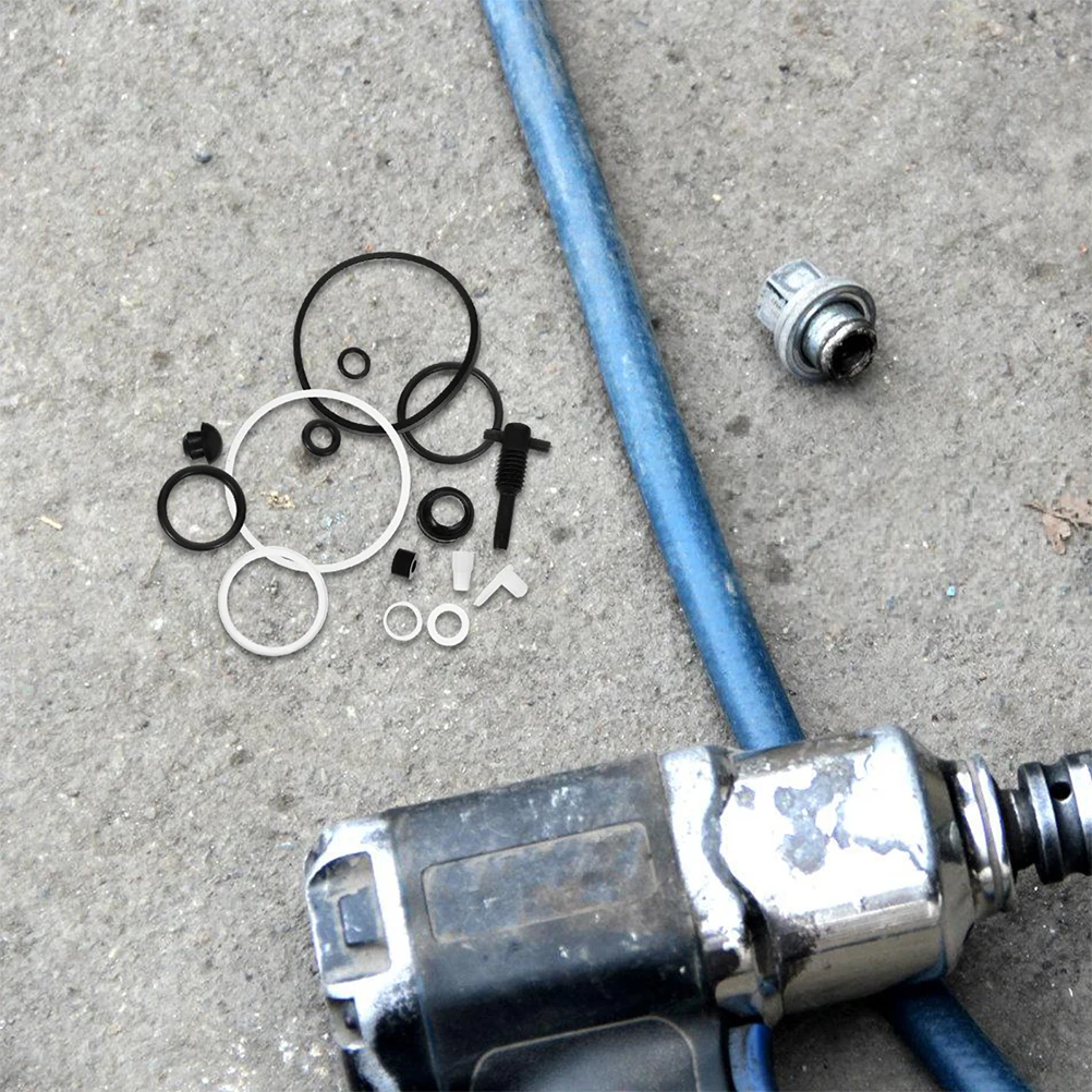 

Hydraulic Jack Repair Kit Dust Return Valve Tools Steel Ball Card Fittings Accessories Replacement Parts for 5 Ton