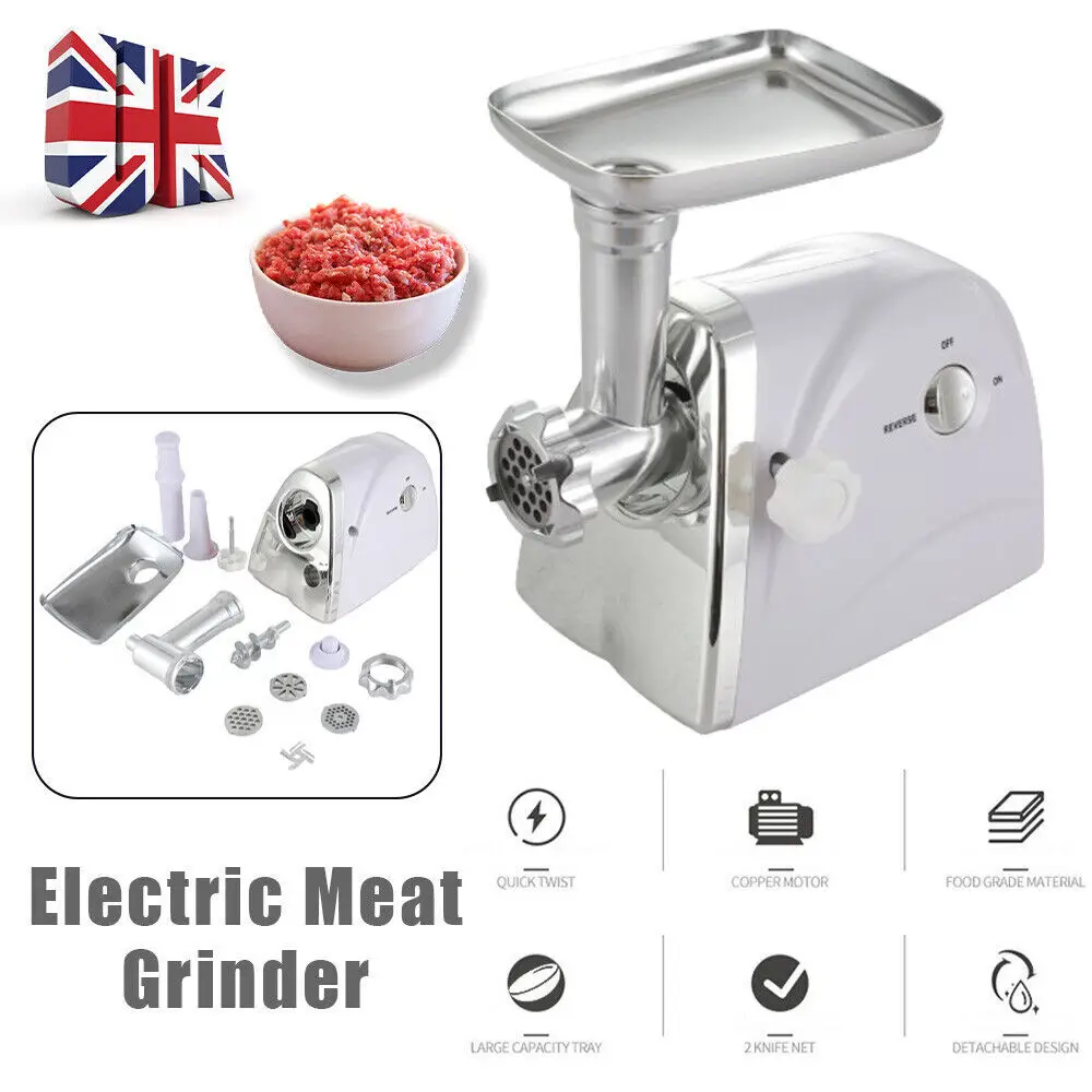 Heavy Duty Electric 2800W Meat Grinder Mincer & Sausage Maker Hine High-Power