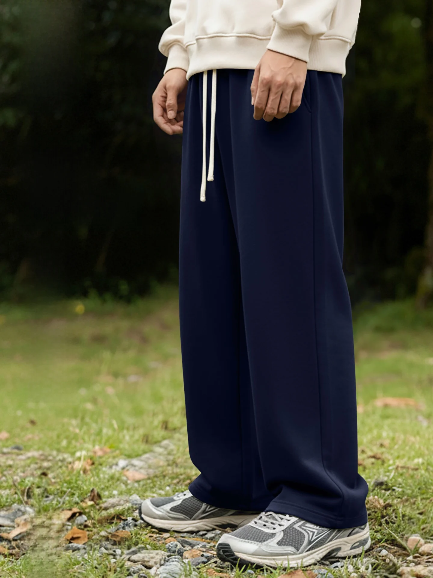 

Американские повседневные брюки прямого кроя для мужчин, новые весенние спортивные брюки, модные молодежные активные брюки из смеси полиэстера и хлопка