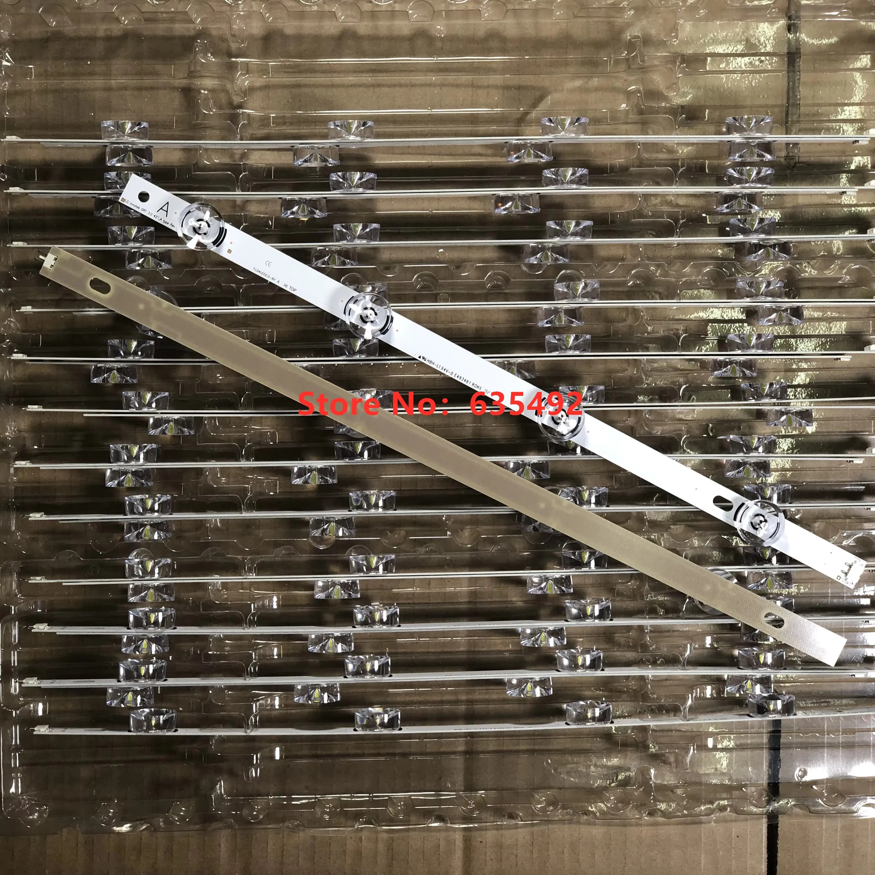 LED شريط إضاءة خلفي 6916L-1956A 6916L-1957A 42LF5500 42LF5600 42LF5610 42LF6200 42LF6500 42LB570B 42LB582B 42LB585B 42LB582T