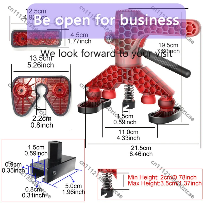 Vehicle Dent Repair Lifting Tool Body Dents Restoration Puller Combination with Suction Pressure Pliers