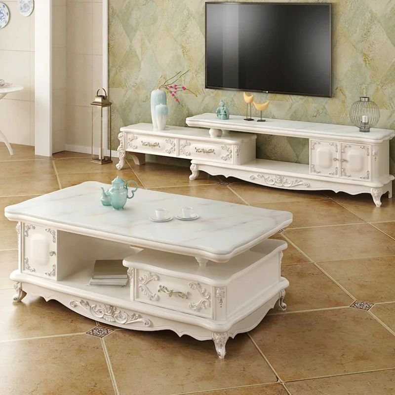 

White Luxury Modern Tv Cabinet Storage Living Room Entertainment Center Tv Stand Room Drawer Mueble Para Televisor Furniture