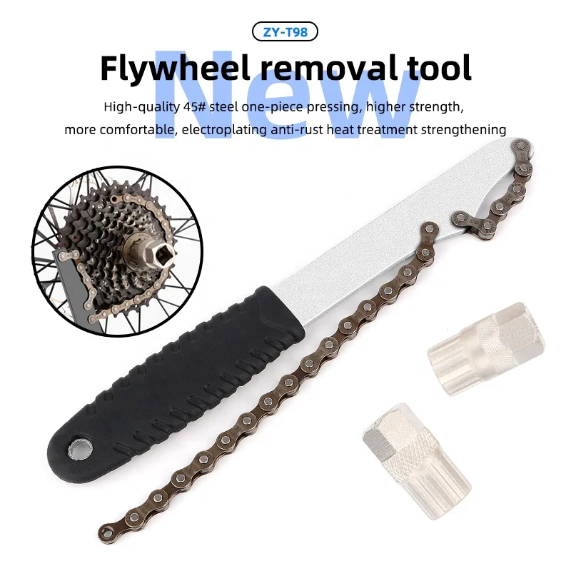 Guaranteed High Quality Turntable Bike Sprocket Remover Tool MTB Road Bicycle Cassette Sprocket Remover Flywheel Repair Tool