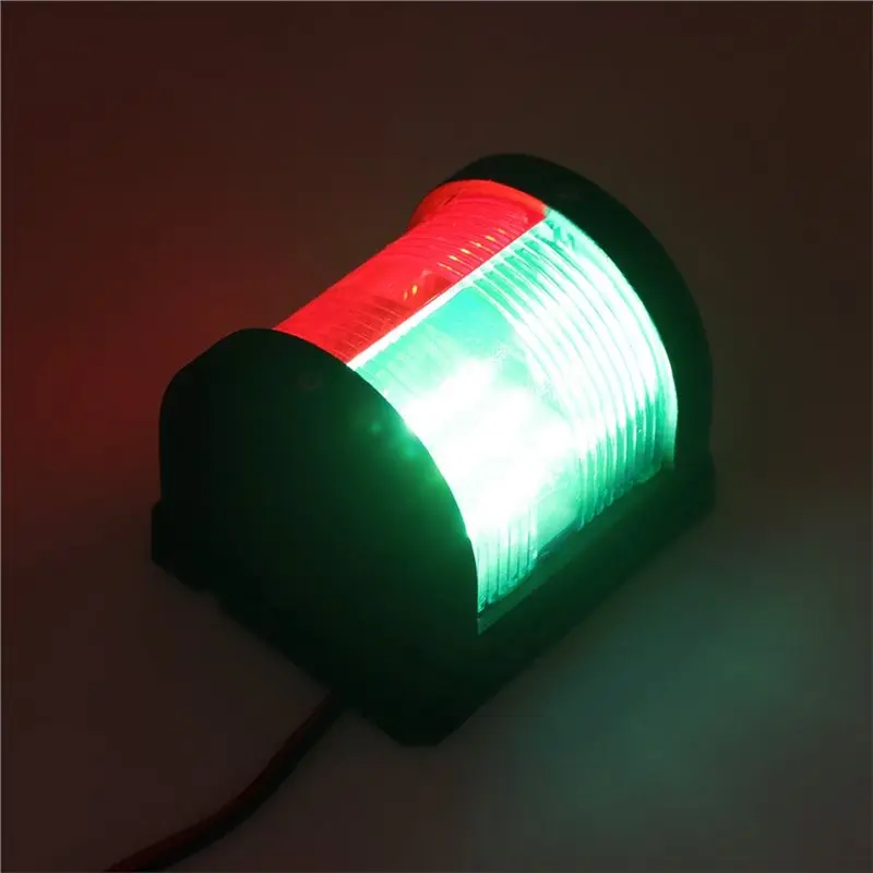 Degree Bi-Color Marine Navigation Light 360° 12V Waterproof Design For Boats& Yachts