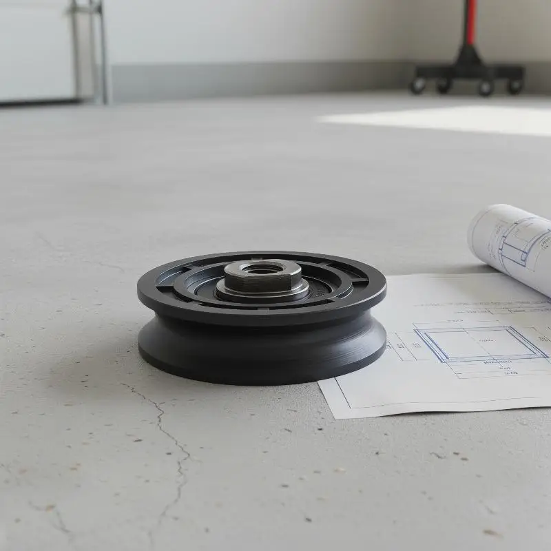 Elevator Door Hanging Wheel Low Friction Durable Lift Part 56*16*10mm Model NO.3201.05.0032 for Elevator Maintenance Use