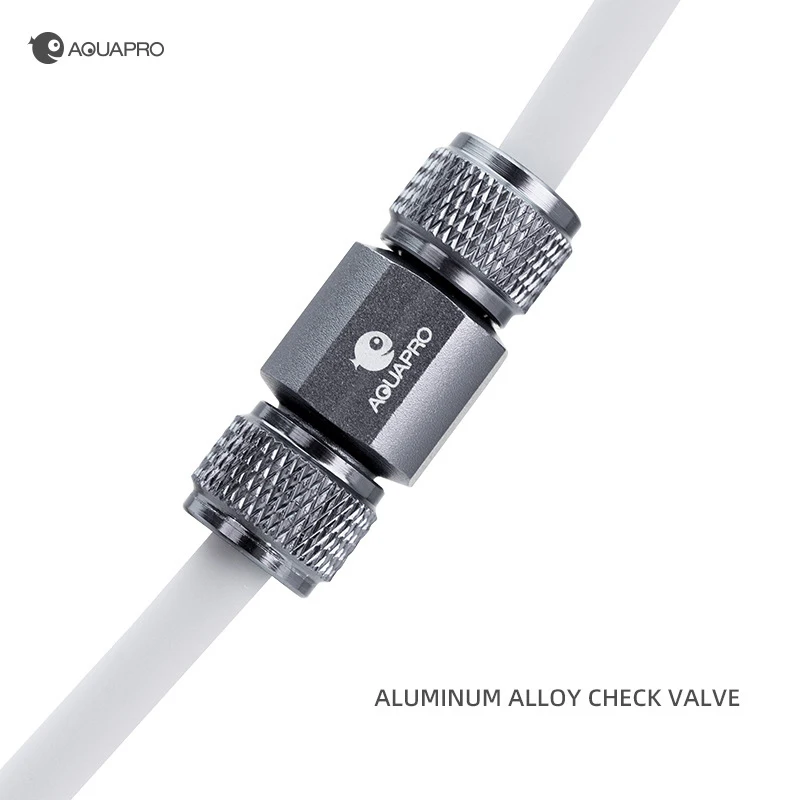 Zawór zwrotny ze stopu aluminium CO2 Akcesoria do akwarium Akwarium Sprzęt Akvarium Checker Terrarium Cylinder do akwarium