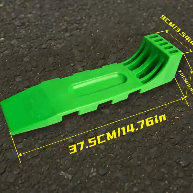4PCS trailer interlocking plastic tire skates for ramp wrecker operations