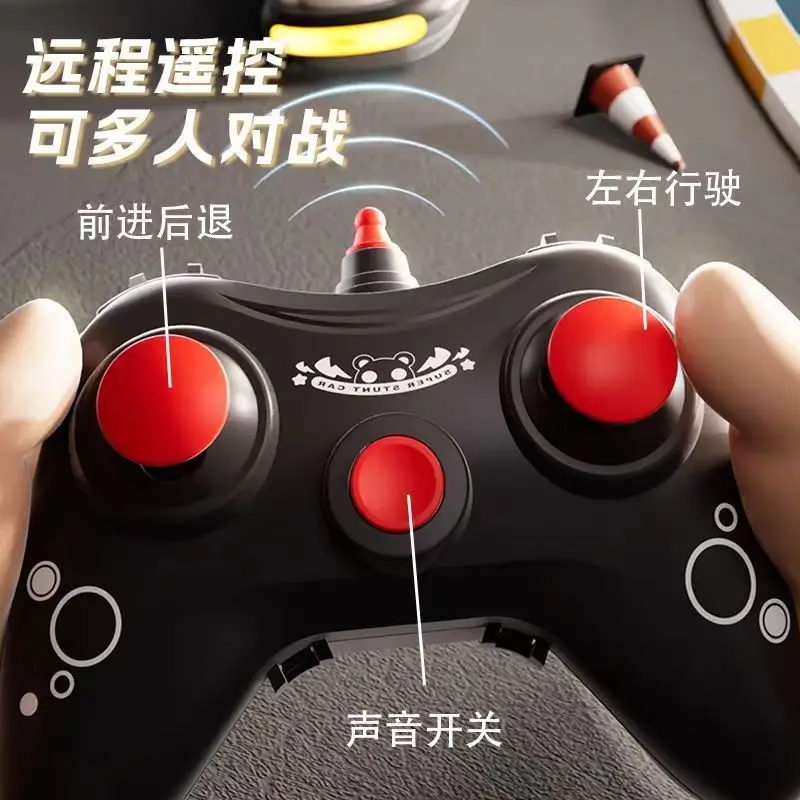 New 2PCS remote-controlled bumper car for children\'s toys, electric racing kart drifting, interactive toy for boys multiplayer