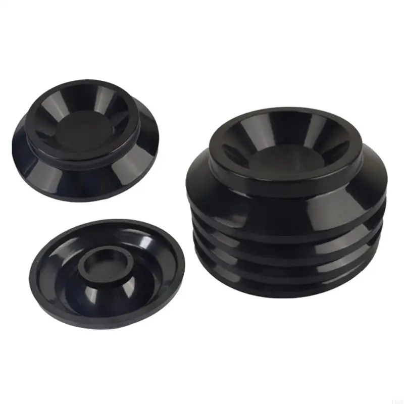 F68F 4 Pcs Plastic Pianos Caster Cups Floor Protector for Vertical Upright Piano