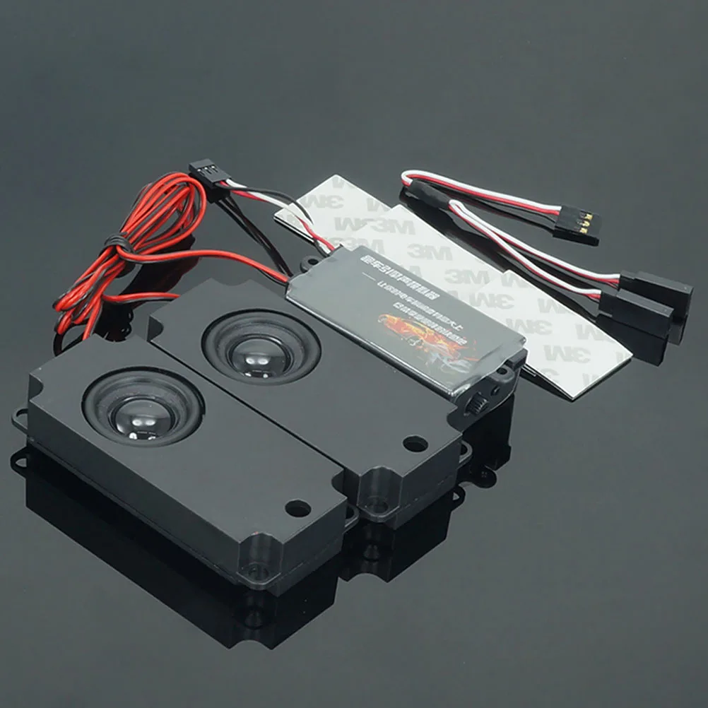 

Simulator System 2.4Ghz Engine Sound Simulation For Rc Car Built-In 10 Car Sounds Compatible With Brushed Esc Throttle