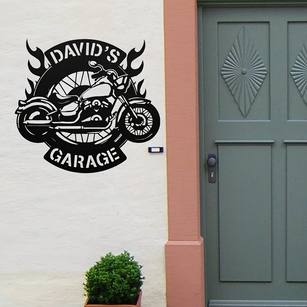 

Customizable Motorcycle Metal Wall Art Sign – Personalized Home, Door, and Outdoor Decor Perfect for Motorcycle Enthusiasts