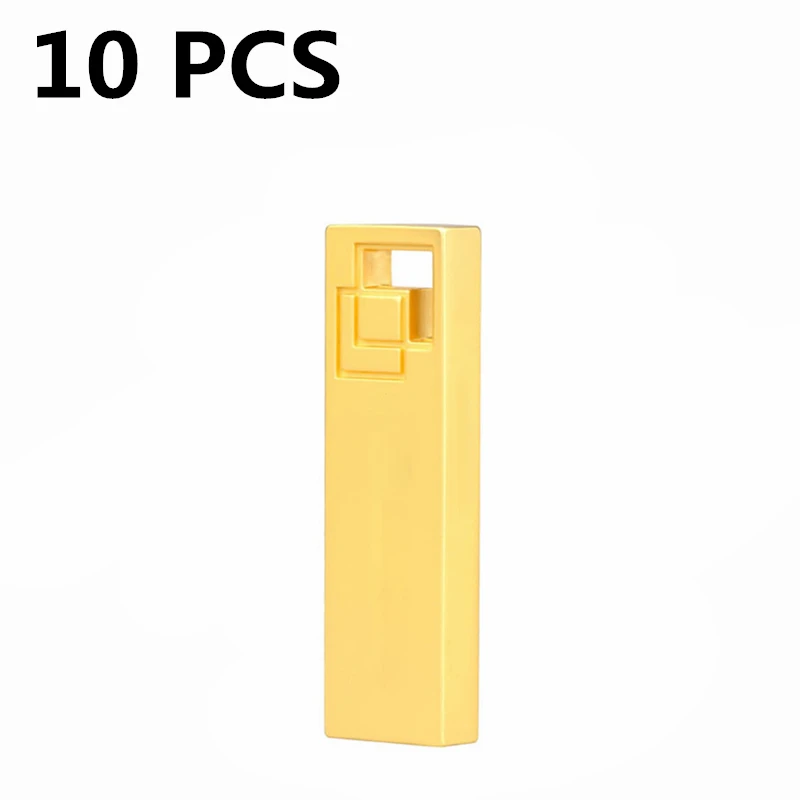 10pcs pen drive 32gb 16gb new USB flash drive 64gb metal memory memoria cel batch usb stick 8gb 4gb gift pendrive u disk