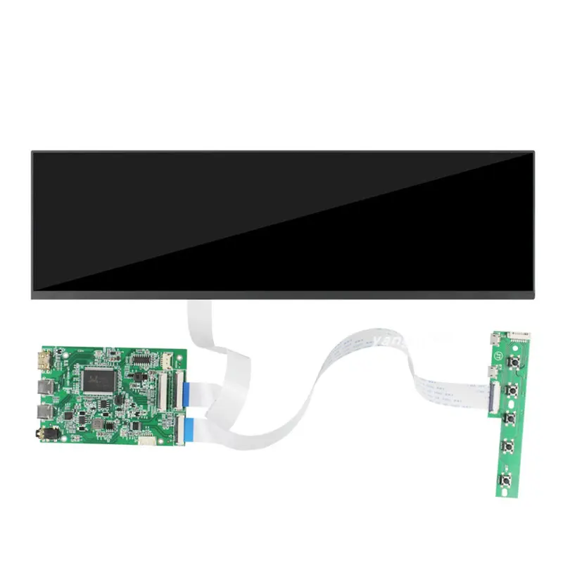 

12.6 Inch NV126B5M 1920X515 LCD For PC Case DIY Hyte Y60 Aida64 CPU GPU Monitor Shelves Booking System display
