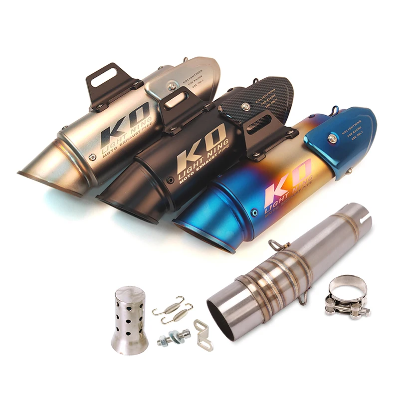 slip-on-for-honda-nc700-nx750x-2025-motorcycle-full-exhaust-systems-middle-link-pipe-muffler-with-db-killer-stainless-steel