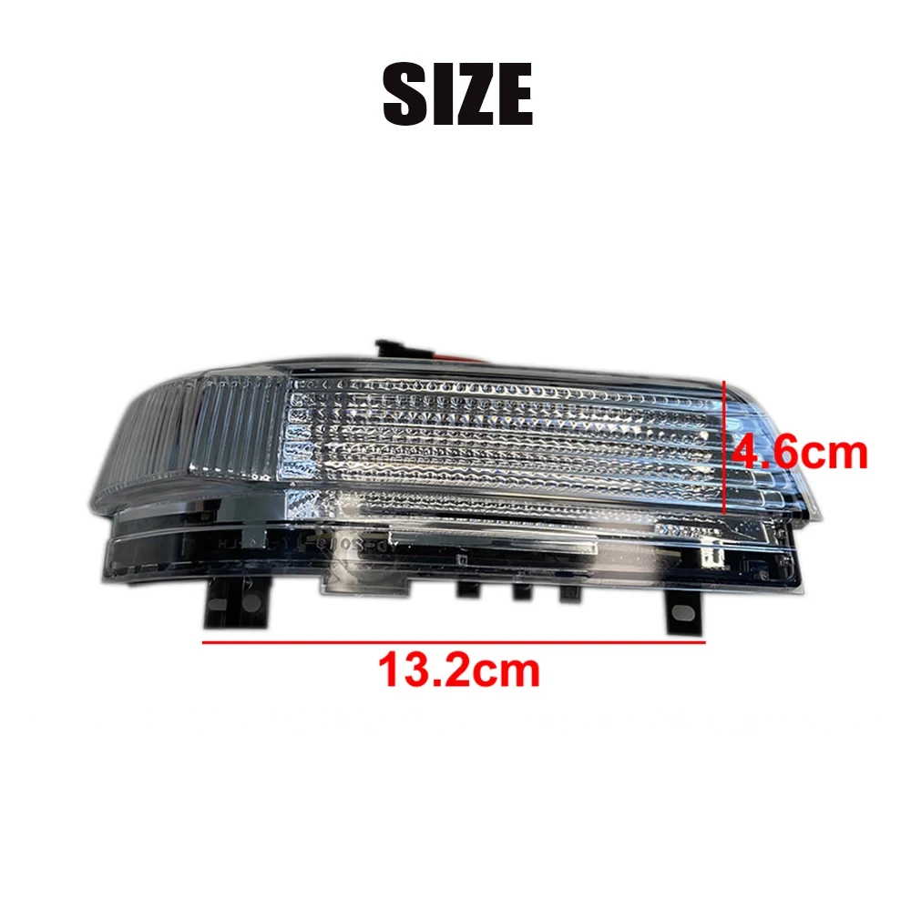 Side Mirror Turn Signal Lamp for Mitsubishi Pajero V73/V77/V93/V97 2006-2019, Rear View Indicator Light 8351A030 view 5