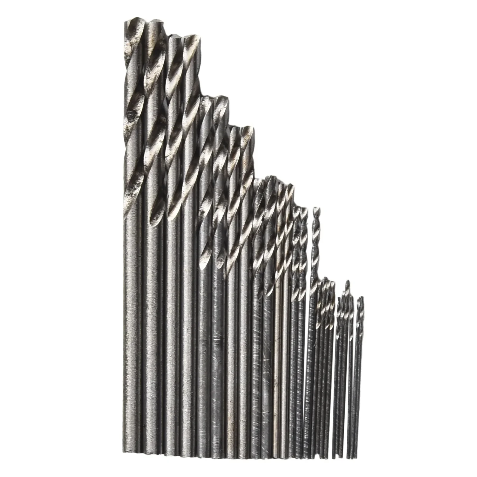 Conjunto de 25 brocas micro HSS de 0,5mm-3mm em aço de alta velocidade, pequenas brocas para joias, compatíveis com Dremel e furadeiras elétricas.