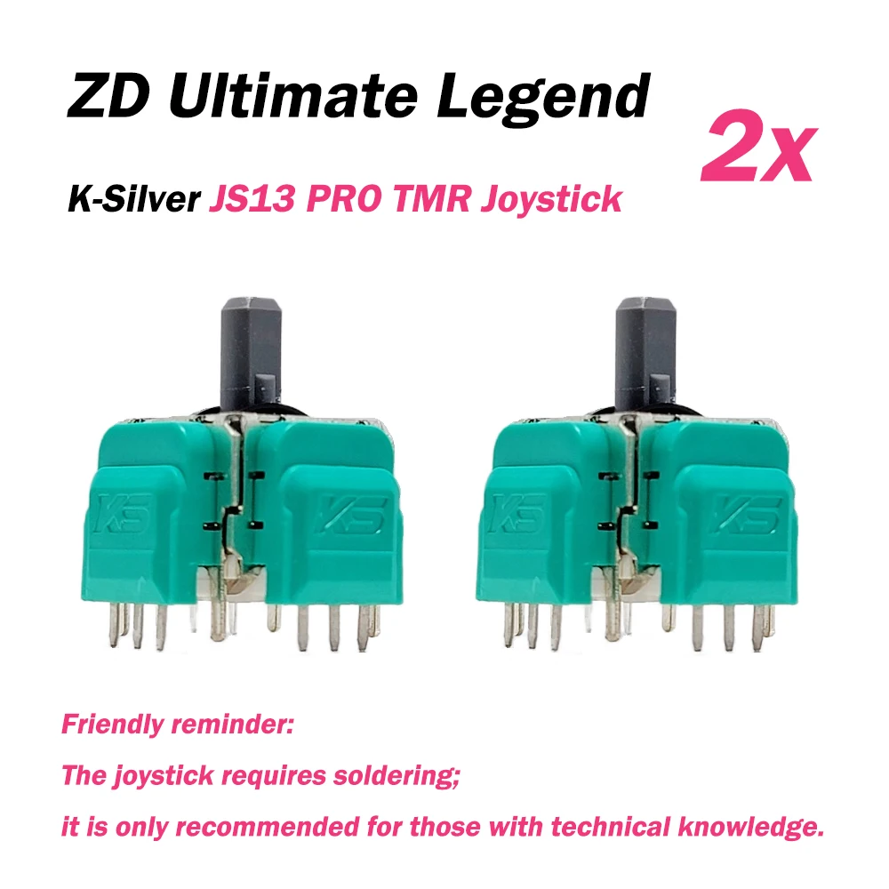 ZD Ultimate Legend Joystick Replacement for DS13 MAX TMR K-Silver