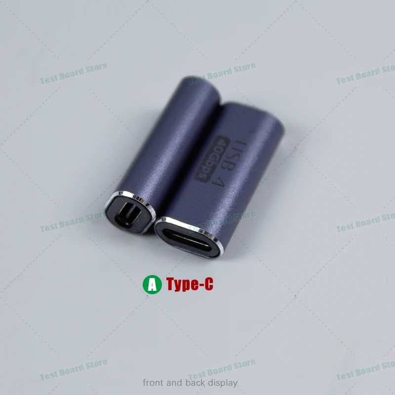 1Pce Type-C male and female data charging adapter adapter L-shaped/U-shaped fast charging adapter PD100W 40Gbps for laptop phone