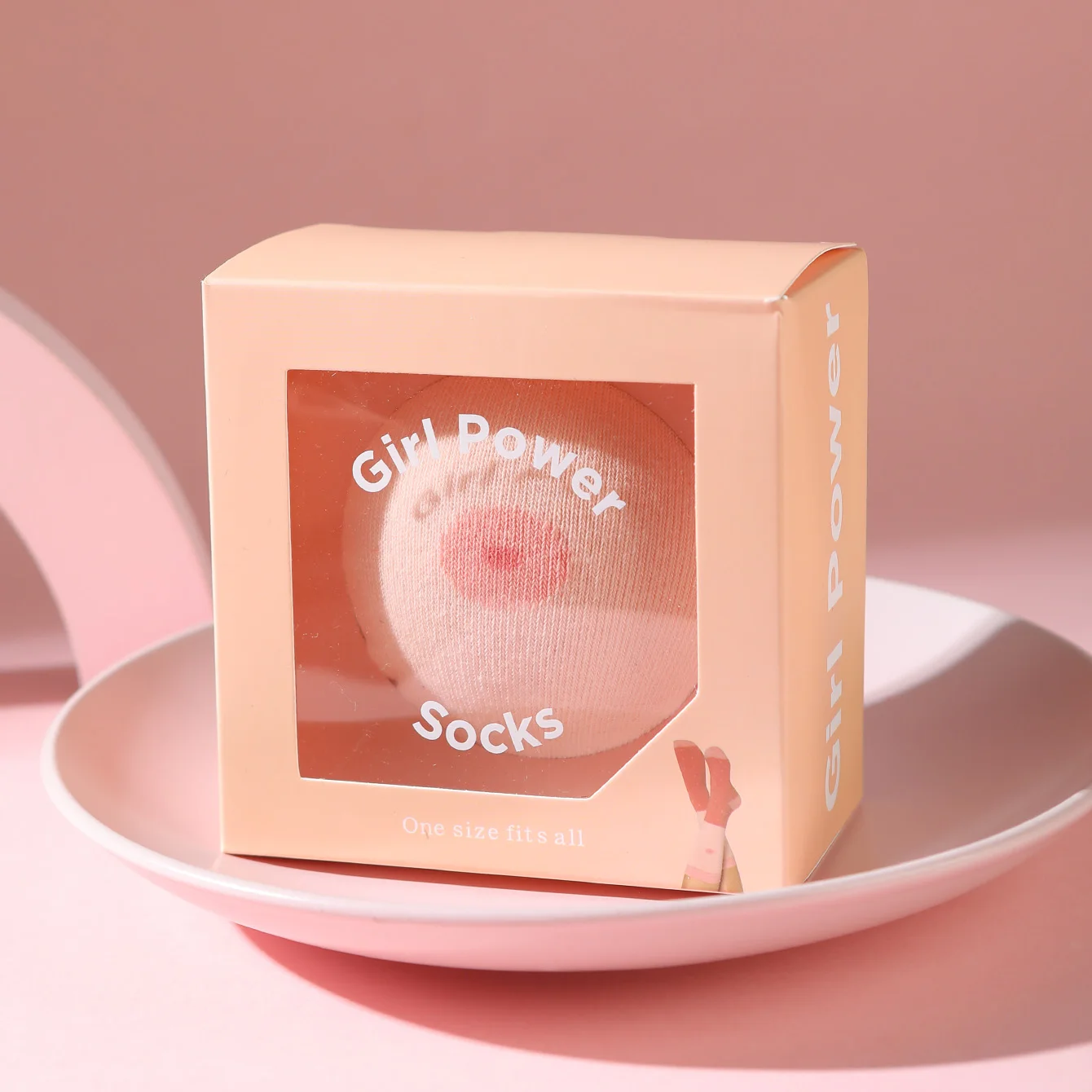 زوج واحد من جوارب منتصف الساق للرجال والنساء، جوارب صندوق هدايا حلوى ملونة مبتكرة وممتعة، طراز عصري أوروبي وأمريكي، هدايا جديدة غير رسمية للحفلات، عيد الميلاد، سانتا كلوز، أنماط الخريف والشتاء، جوارب لطيفة وممتعة لجميع المواسم