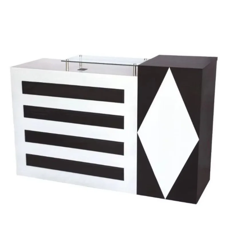 Hot Sale Modern Nail Supplies Salon Equipment Beauty Salon White Style Reception