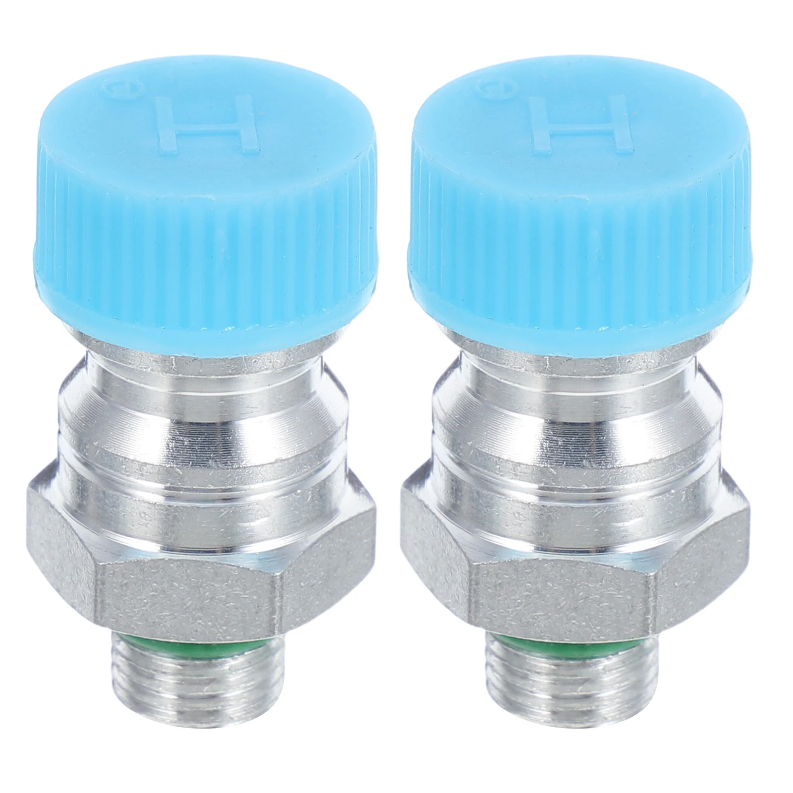 

2Pcs Aluminum Quick Release Valve Core High Pressure Charging Nozzle Air Conditioning Repair Kit Universal Car Cooling Valve