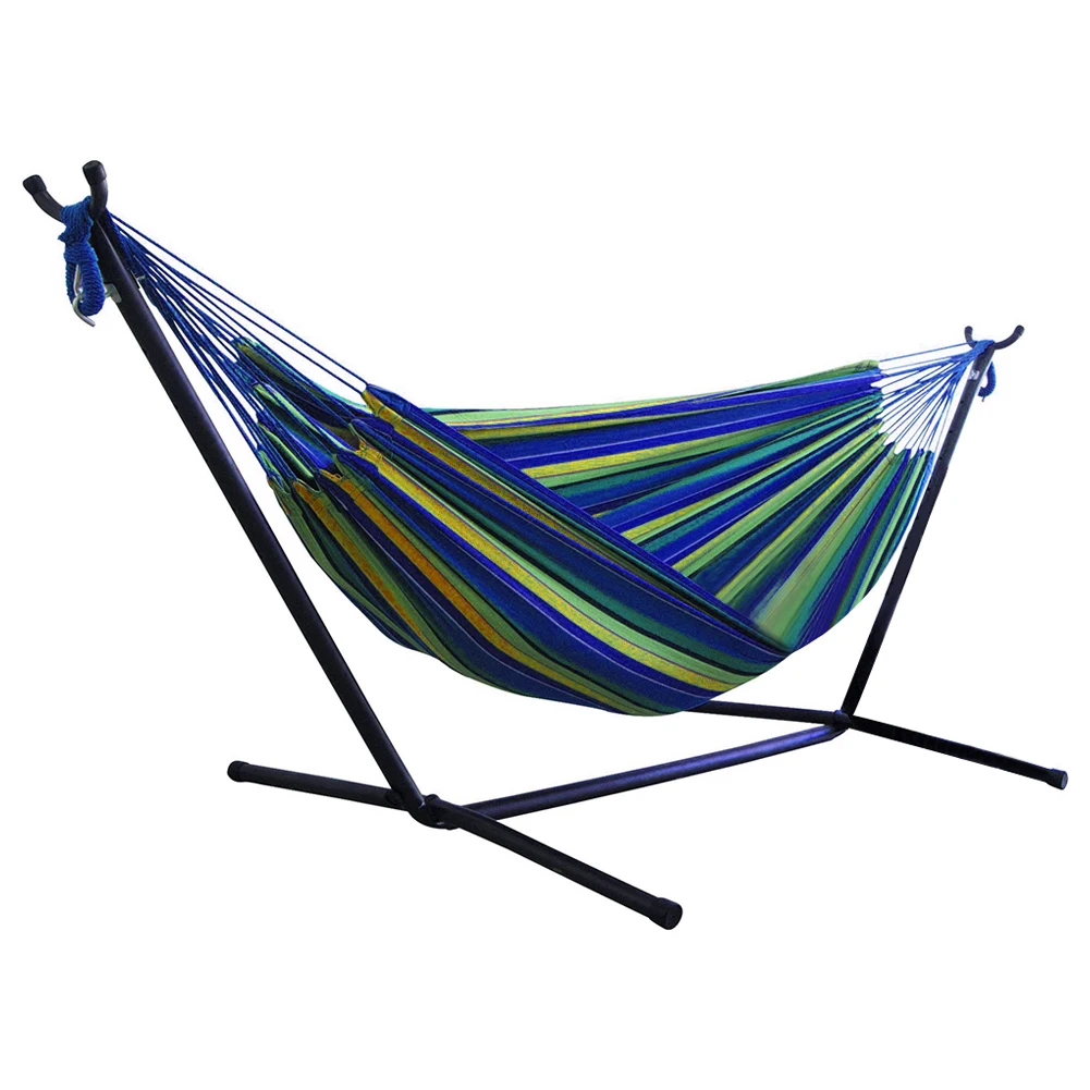 Canvas Hammock Sleeping Swing Hanging Bed Garden Furniture for Camping Hiking