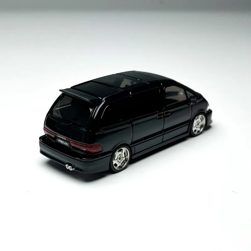 Mortal Diecast 1/64 Schaal PREVIA RV Auto Model Legering PREVIA Van Speelvoertuigen Model Statische Collectie Ornament