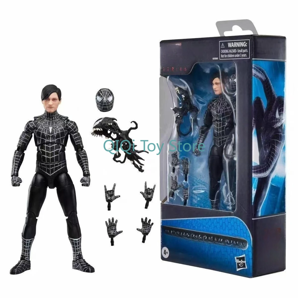 

Brand-new Hasbro Toby Black Battlesuit ML Genuine 6-inch Movable Character Hand-made