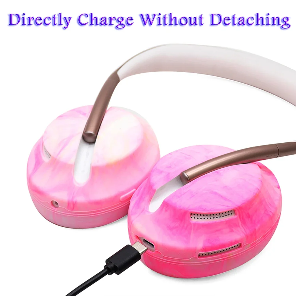 Bose 700 NC700 헤드폰용 땀 방지 실리콘 케이스, 재사용 가능한 세척 가능 커버 스킨, 스크래치 방지