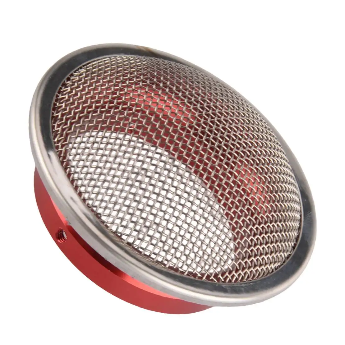 55mm ID Red Motorcycle Carburetor Velocity Stack Air Filter Cup With Mesh Screen fit for Racing Off-Road