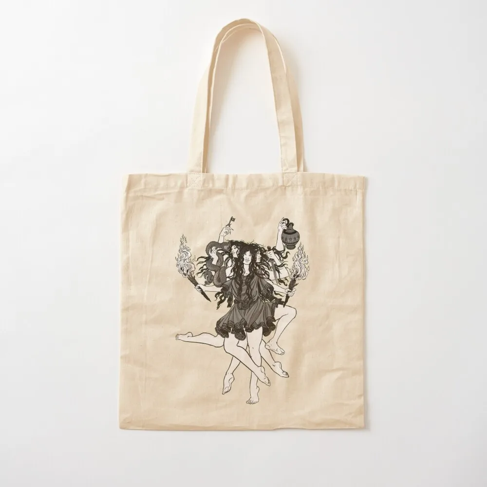 Hekate, Goddess of Witches Tote Bag supermarket folding bag personalized tote bag Shopper