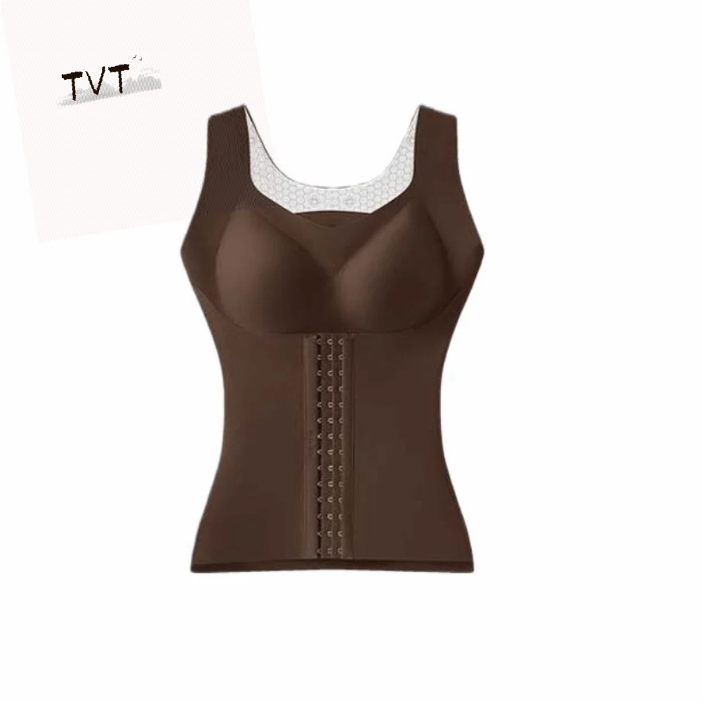 

Thin Postpartum Body Shaper Camisole Shaping Waistband Sleeveless Women Girdle Belt Belly Contracting Tummy Control