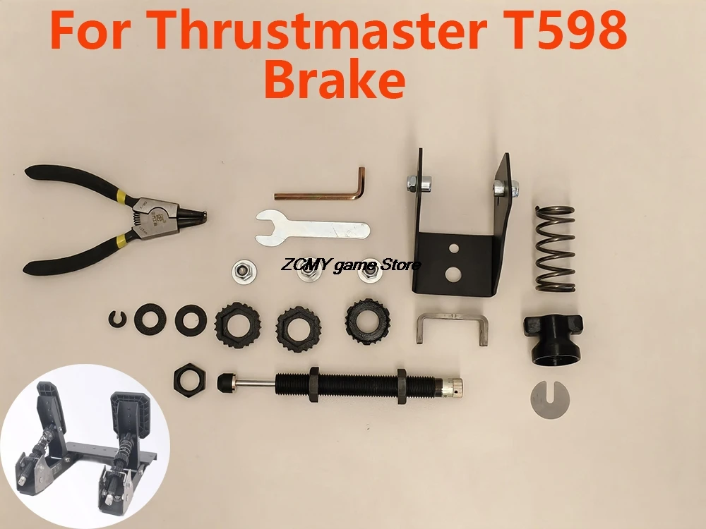 

Для Thrustmaster T598 педаль имитация гонок модификация педаль тормоза дроссельная заслонка регулируемый демпфирующий комплект MOD