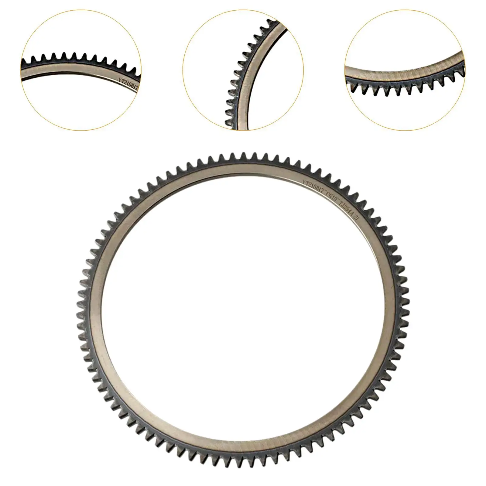 플라이휠 크라운 기어 링 어셈블리 설치가 용이함 수리 예비 차고는 F15leha_01 발전기 2006 이후를 대체합니다.