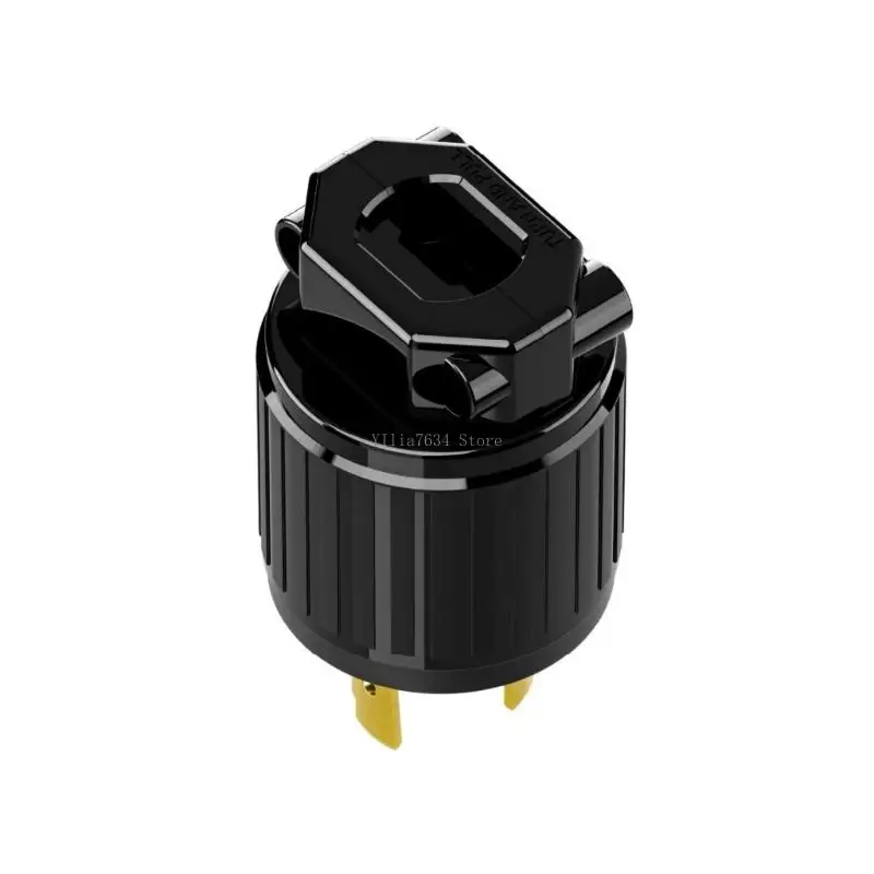  High Performances L6 20P 20A 250V Industrial Plug Corrosion Resistant Generator Power Cord Adapter for Outdoor Use