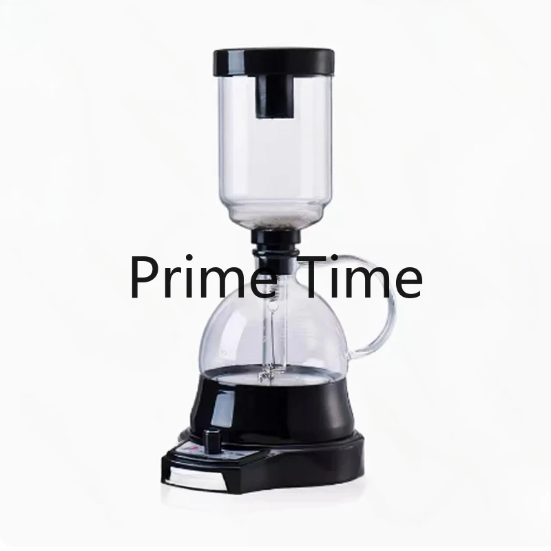 Japanese Style Electric Siphon coffee maker 3 cups vacuum Coffee machine Brewer Drip Tea Siphon Glass Pot filter Espresso maker