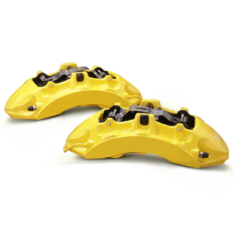 New High Quality Forged Aluminum CTSV6 6 Piston Brake Caliper Kit 380mm Brake Disc Ceramic Brake Pad