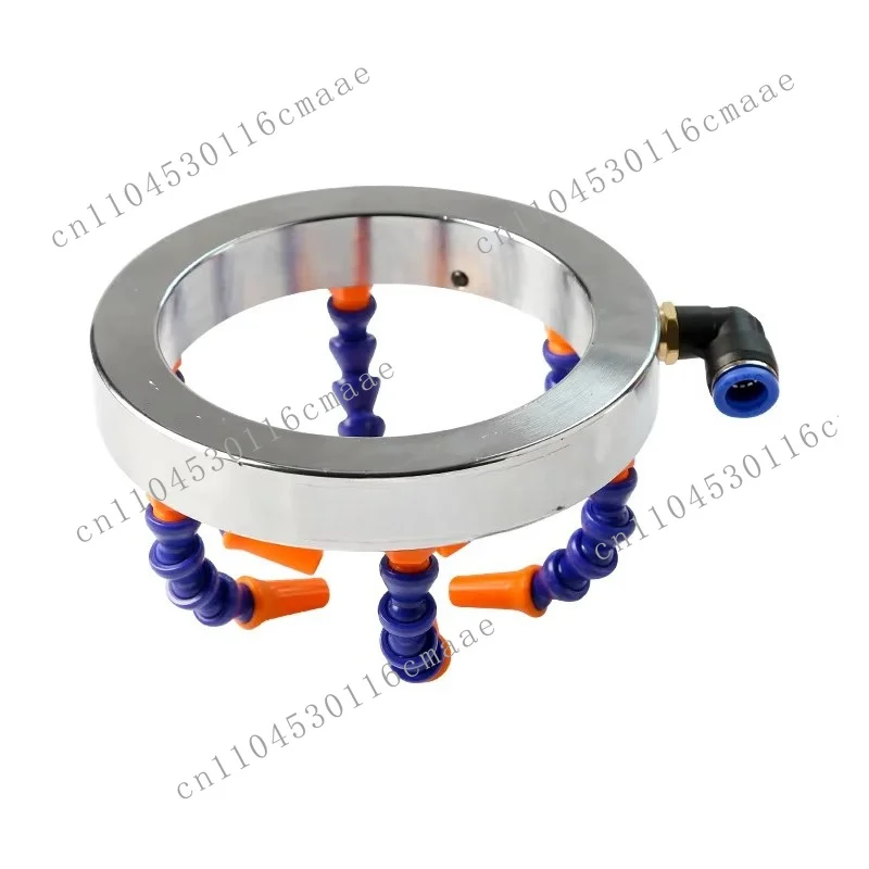 Numerical control spindle cooling ring 65-125mm water spray water jet system for tool cooling